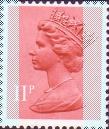 1976 GB - SGX892 (U198) 11p Brown Red (H) 2B MNH